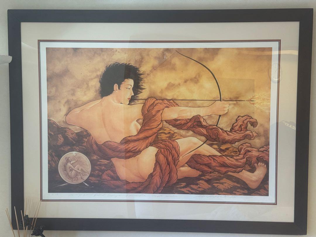 工藤村正　《アロー》水彩画　1989
