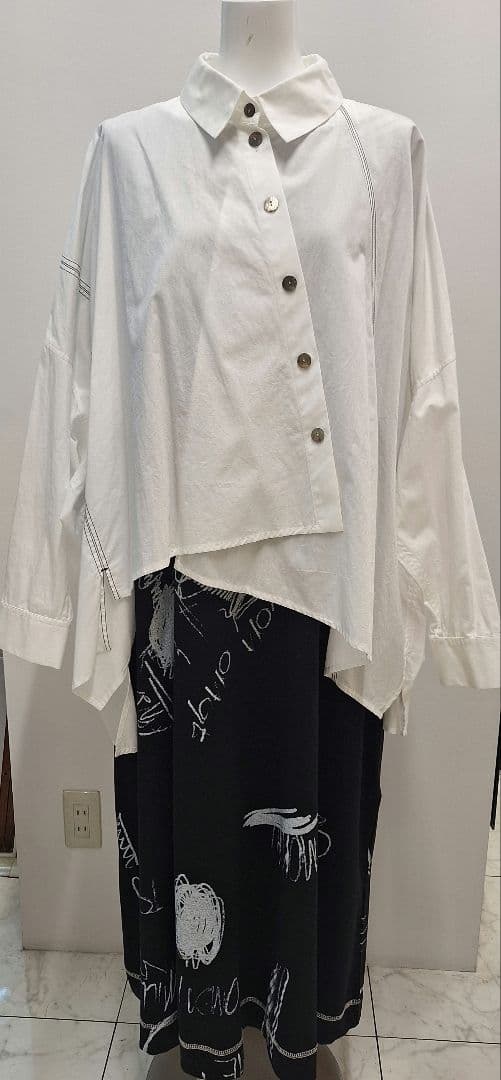 新品 モユル オーバーサイズ シャツ&ノースリーブワンピース