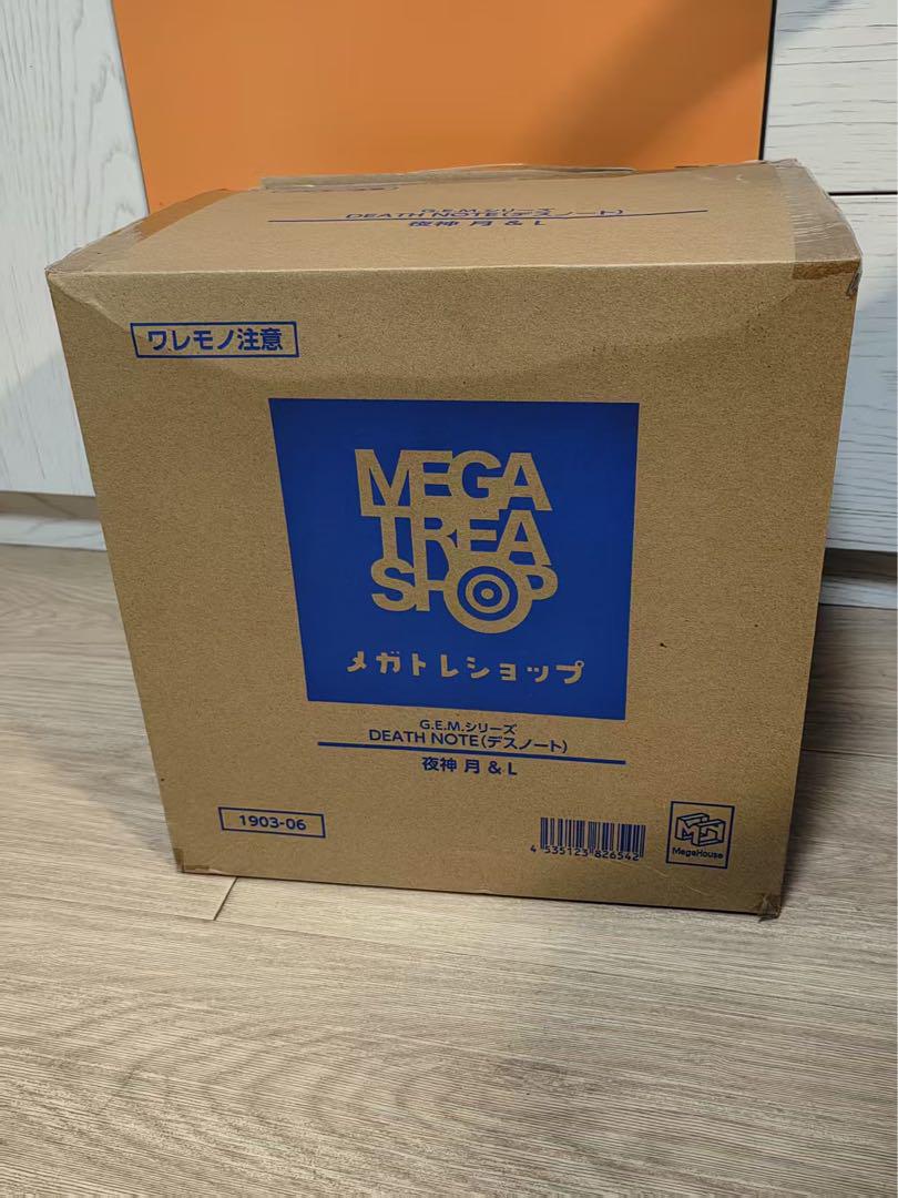 開封品　G.E.M.シリーズ メガハウス デスノート 夜神月＆L フィギュア