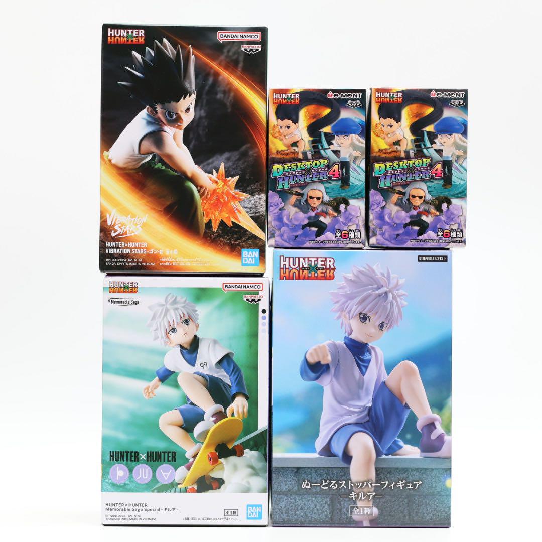 HUNTER×HUNTER フィギュア 5体セット ゴン キルア - コミック