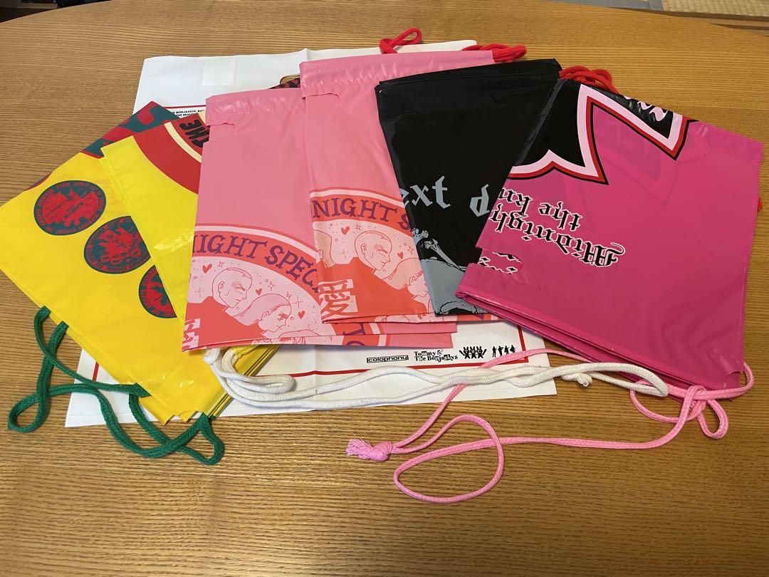 氣志團ちゃんの過去のあれやこれやグッズ&その他セット 私立戸塚水産高校限定・氣志團ちゃんアクスタセット「七人合体