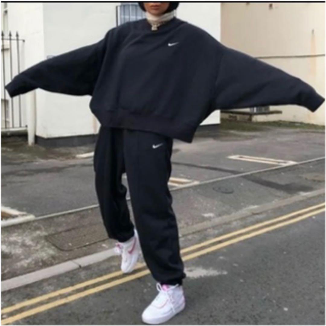 Nike セットアップ レディース 新品 eki M ナイキ スウェット オーバーサイズ 格安超激安 Cta Org Mz