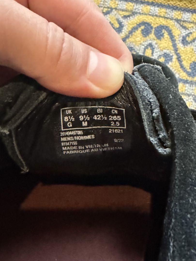 CLARKS ORIGINALS ブラックスエードシューズ GORE-TEX