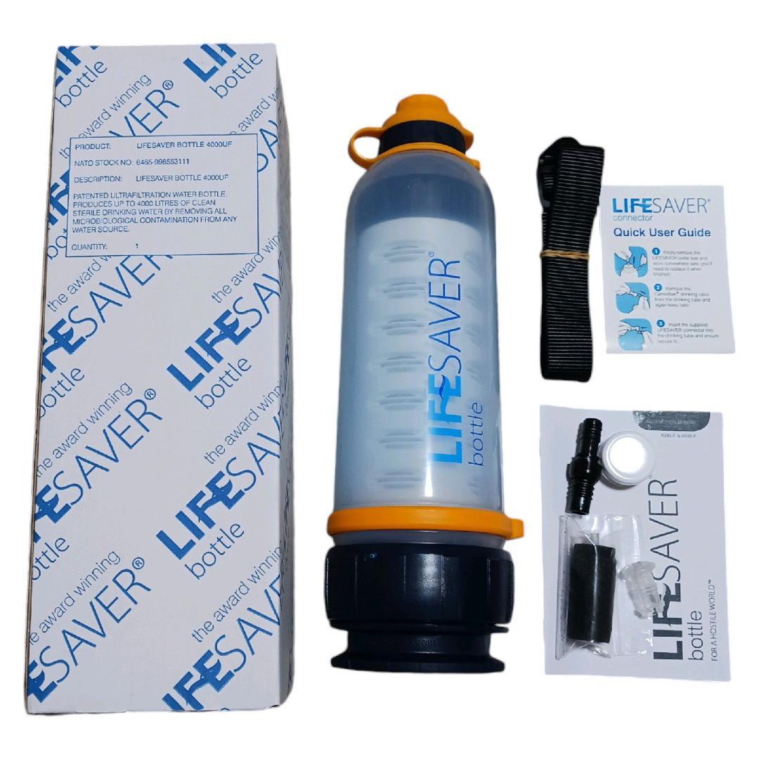 携帯浄水器 ライフセーバー LIFESAVER®BOTTLE4000UF