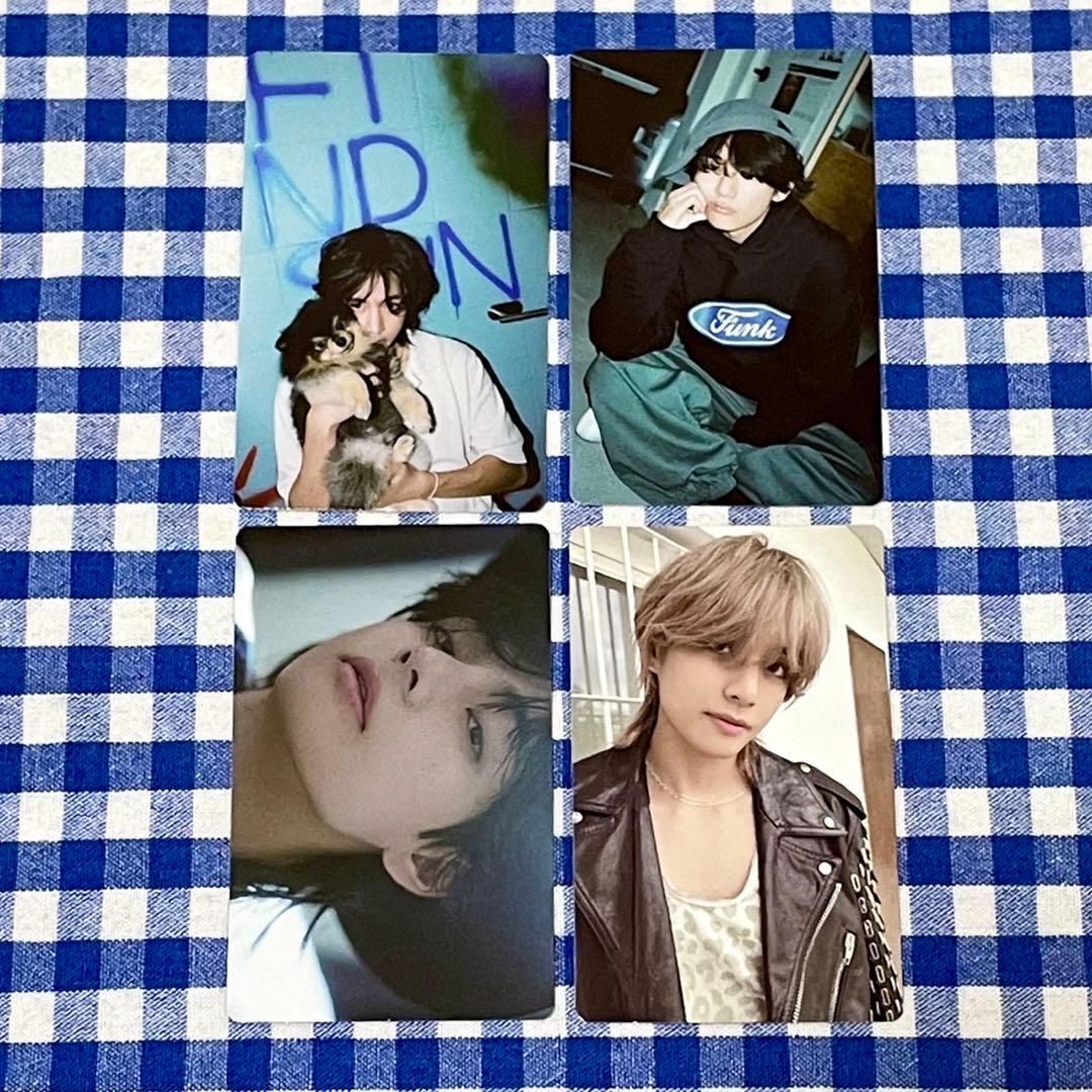 【公式】BTS layover パワステ　ラキドロ　4枚セット☆テテ　V