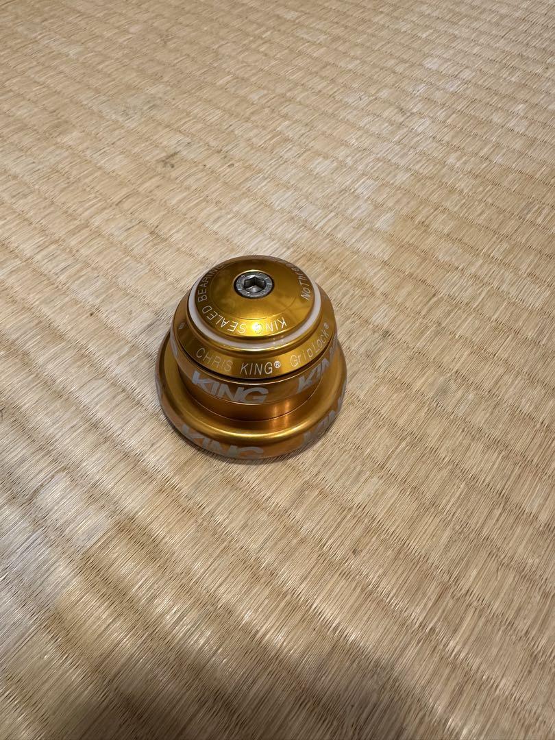 CHRIS KING NoThreadSet ヘッドパーツ　ゴールド