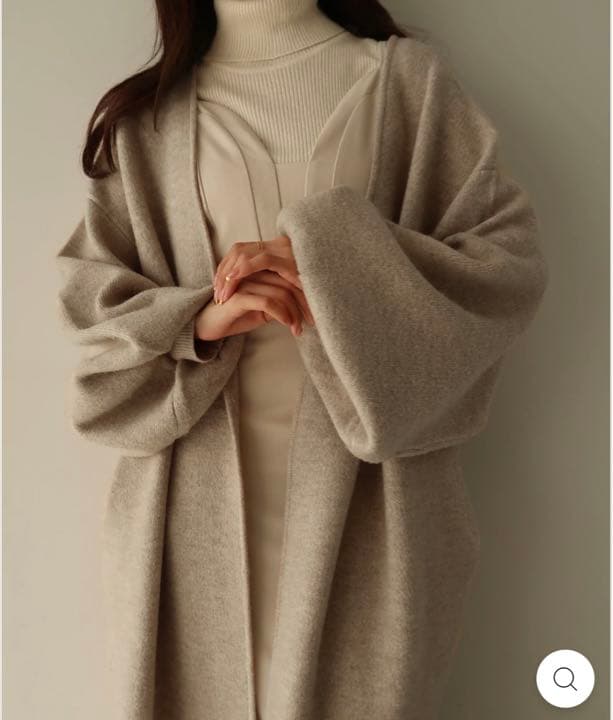 あなたにおすすめの商品 mideal knit long coat / ニットロングコート