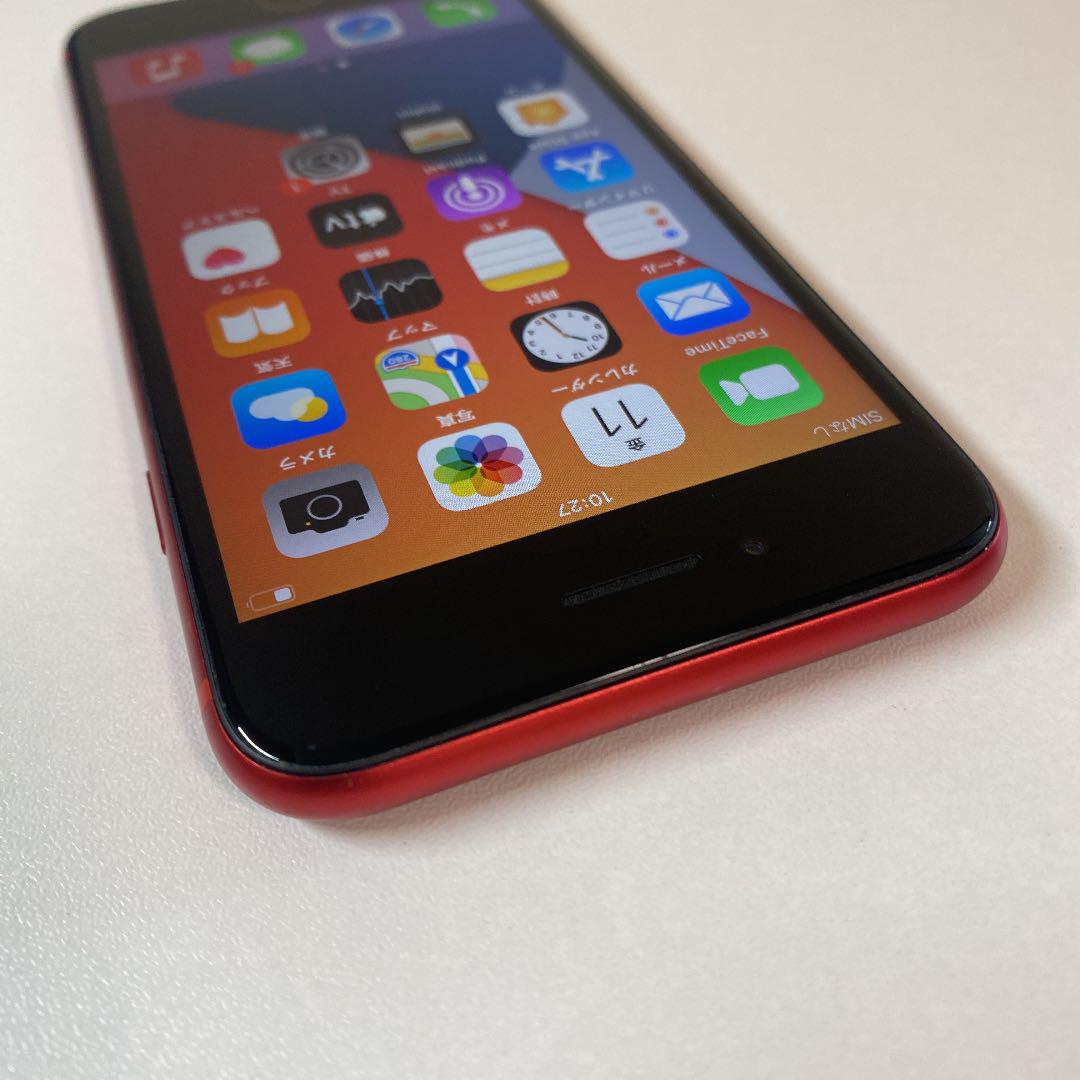 お買い得限定SALE iPhone SIMフリー 99132 F uOCew-m32490216601 SE2レッド 64 GB 正規品人気SALE