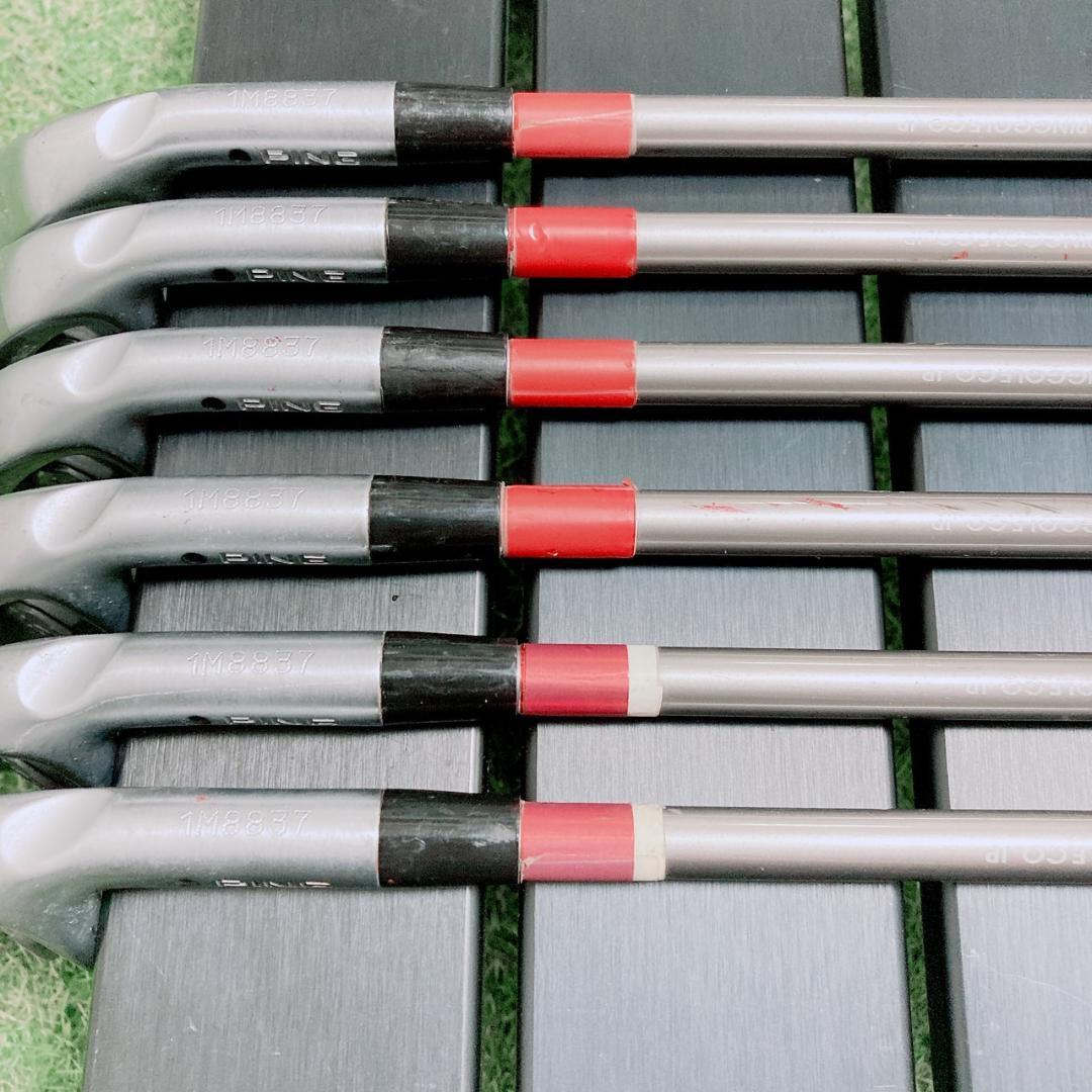 PING ANSER アイアンセット6本 4-9 ※PWなし 純正カーボンR
