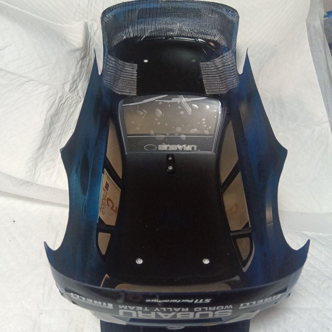 タミヤ　スバルインプレッサ2008塗装済未使用　補強済