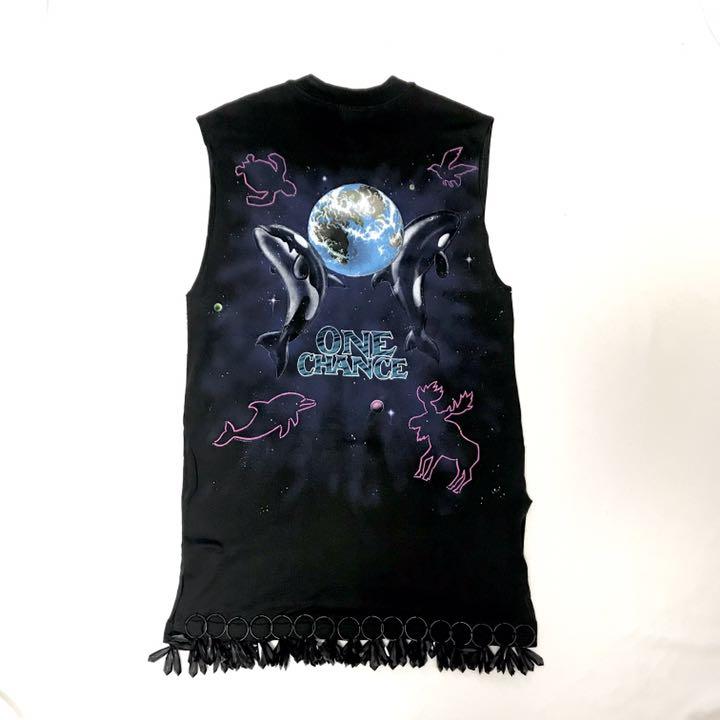 DRYCLEANONLY  ドライクリーンオンリー　チュニック TOPS イルカ