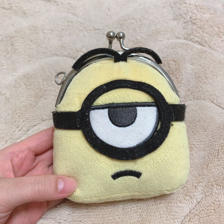 メルカリ ミニオン がま口財布 キャラクターグッズ 600 中古や未使用のフリマ