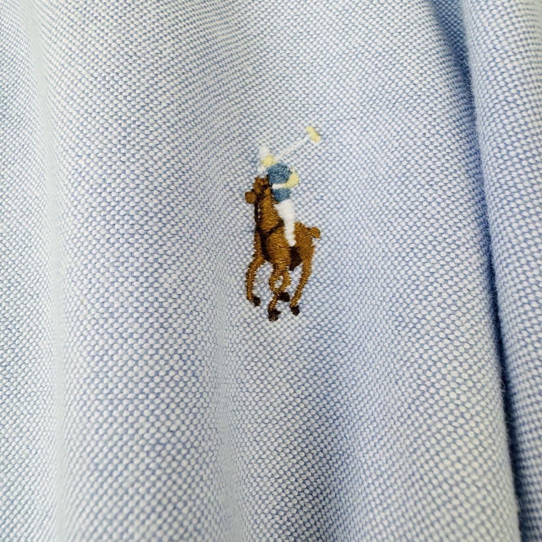 極美品✨ ポロラルフローレン シャツ ワンピース リボン ポニー