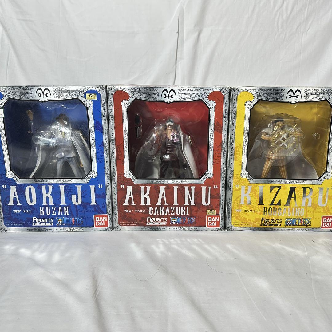 新品未開封　フィギュアーツZERO 三大将　赤犬　青雉　黄猿 新品未開封 フィギュアーツZERO 三大将 赤犬 青雉 黄猿 - メルカリ