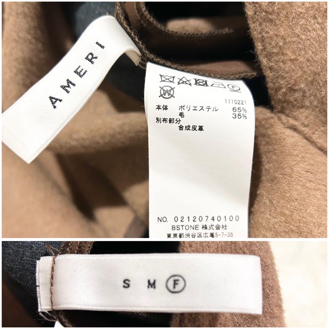完売品 Ameri REVERSIBLE COLOR PONCHO COAT