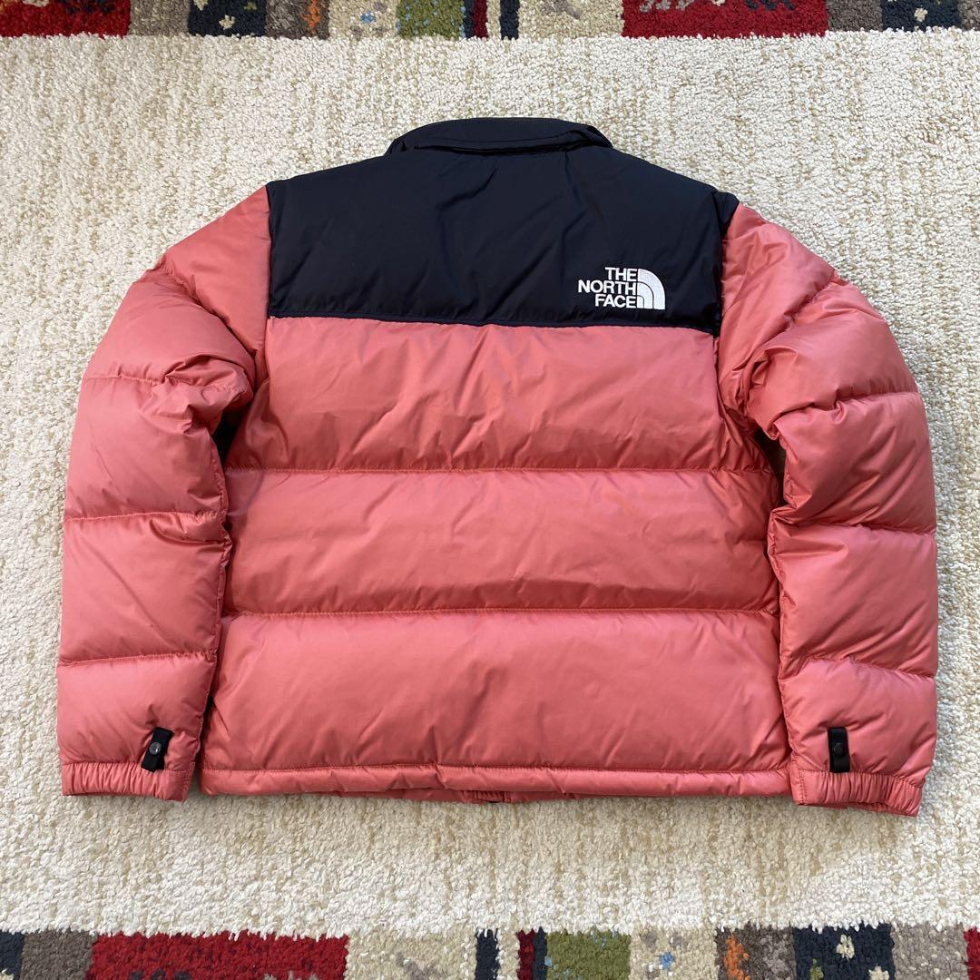 男の子向けプレゼント集結 THE NORTH S ピンク ヌプシジャケット レトロ ウィメンズ FACE ジャケット・アウター