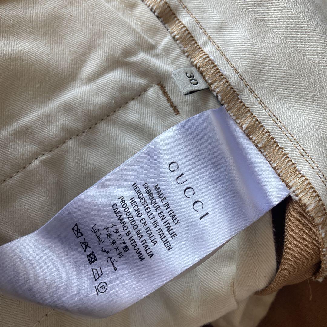 gucci 30サイズ チノパンツ 画像9
