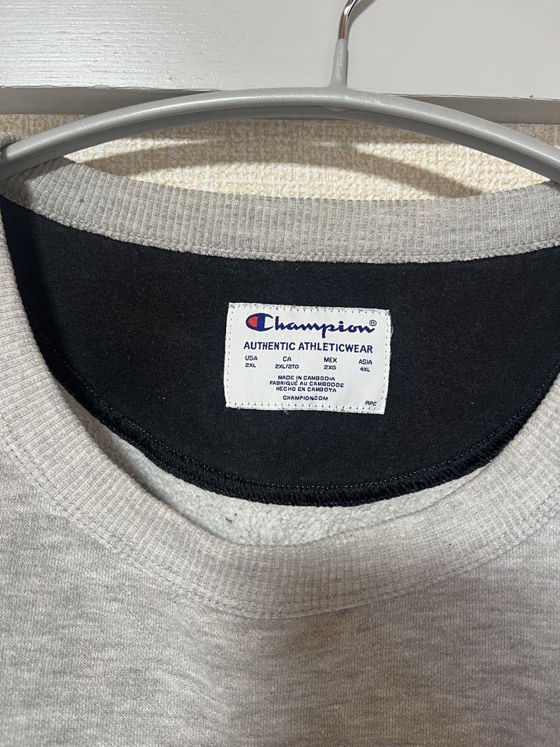 Champion グレー スウェット　4XL