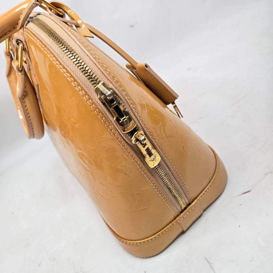 美品鍵完備 LOUIS VUITTON アルマ PM モノグラムヴェルニ トート 美品鍵完備 LOUIS VUITTON アルマ PM モノグラムヴェルニ トート