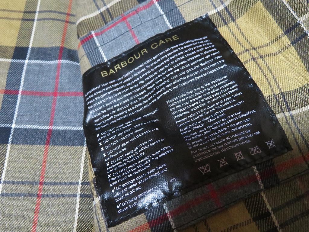 Barbour バブアー NATO インターナショナル ブラック 38