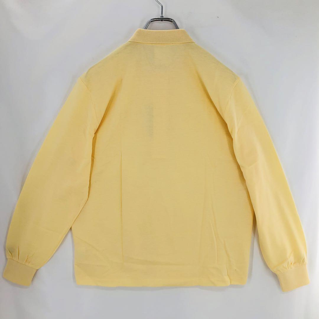 【未使用】BURBERRY GOLF　Lサイズ 長袖ポロシャツ 90s 三陽商会