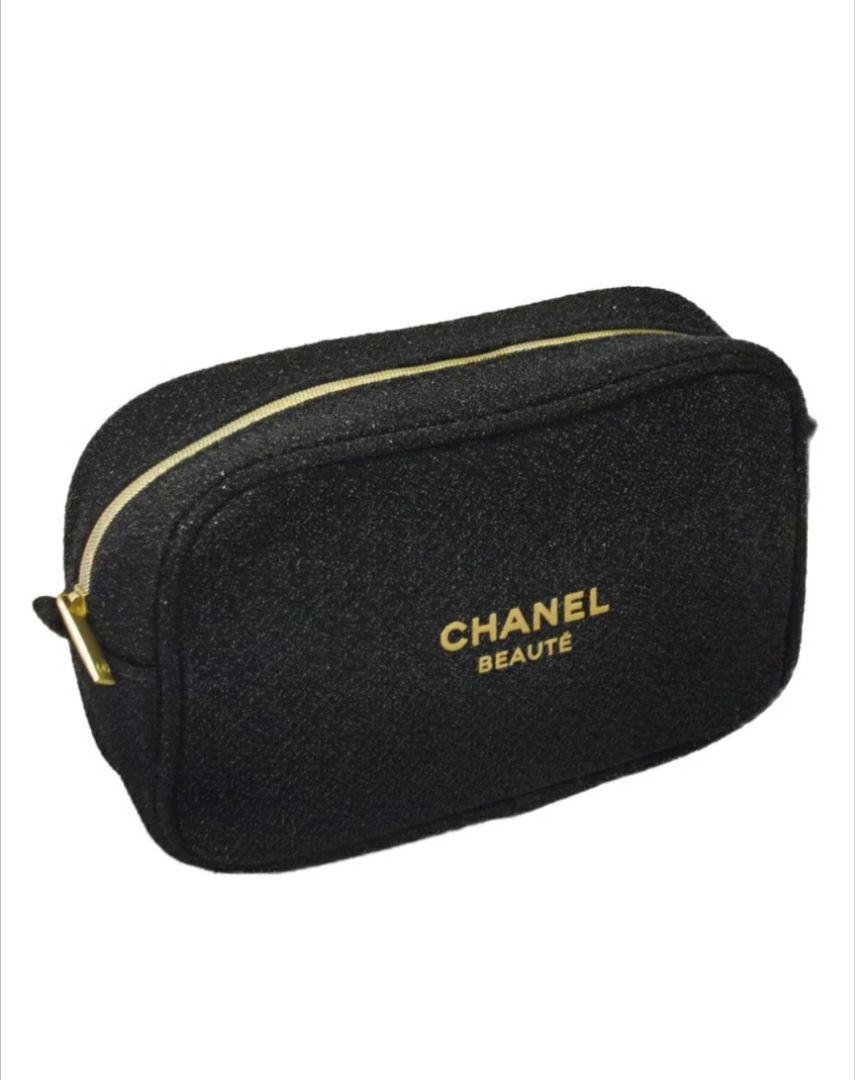 ❤️ 新品 CHANEL BEAUTE ブラックショルダーバッグ　シャネル 新品 ❤️ CHANEL BEAUTE ブラックショルダーバッグ シャネル