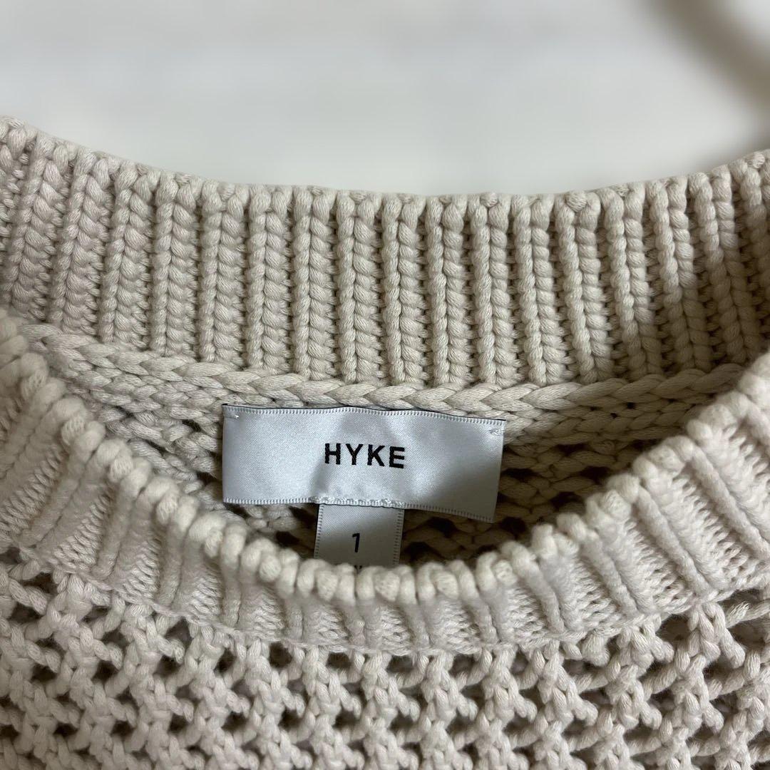 【新品】HYKE crocheted sweater dress ハイク CROCHETED SWEATER DRESS | HYKE (Women