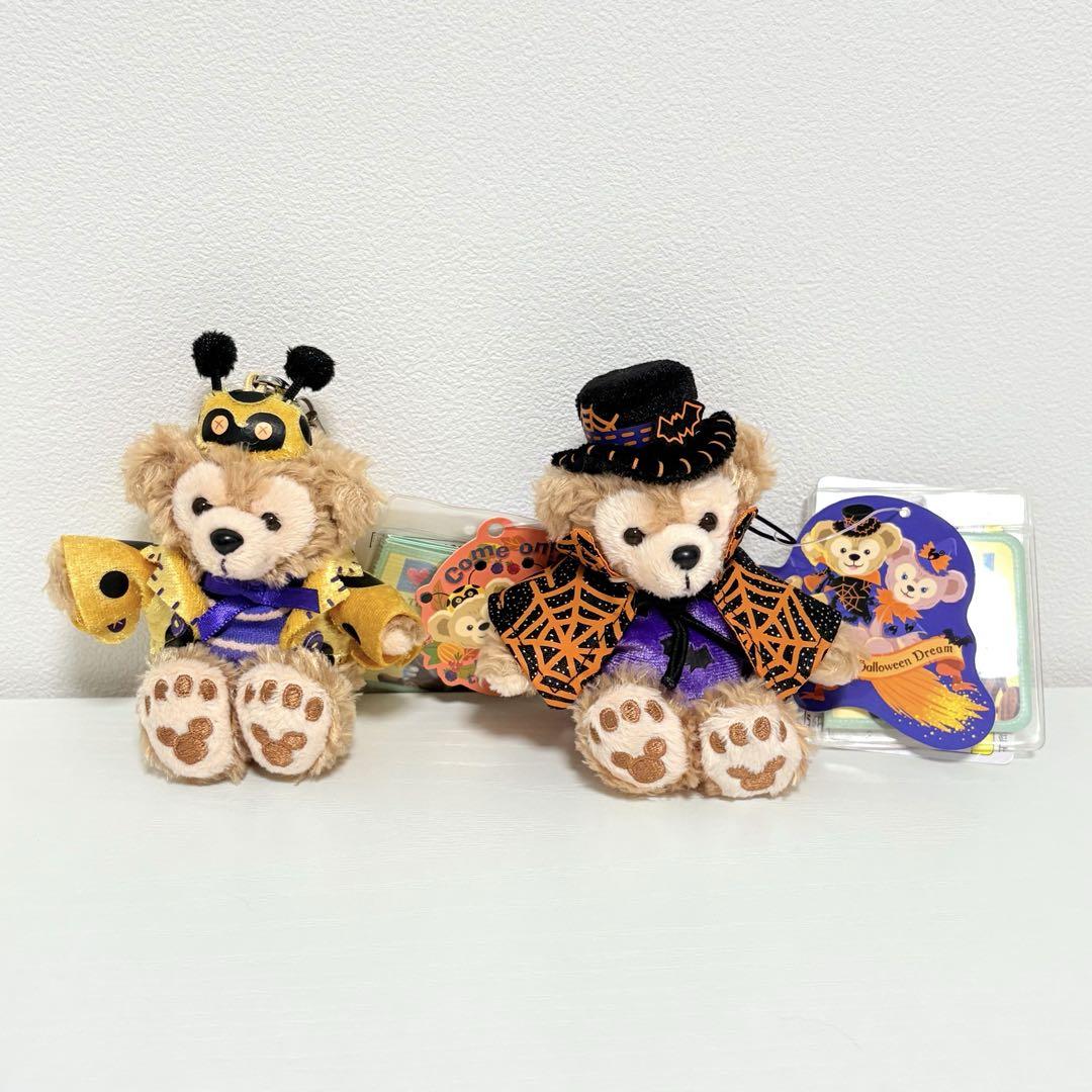 ハロウィンパーティ ダッフィー ぬいぐるみストラップ ぬいスト ぬいすと ダッフィー ぬいぐるみストラップ ハロウィン 2011年 2012年 2点