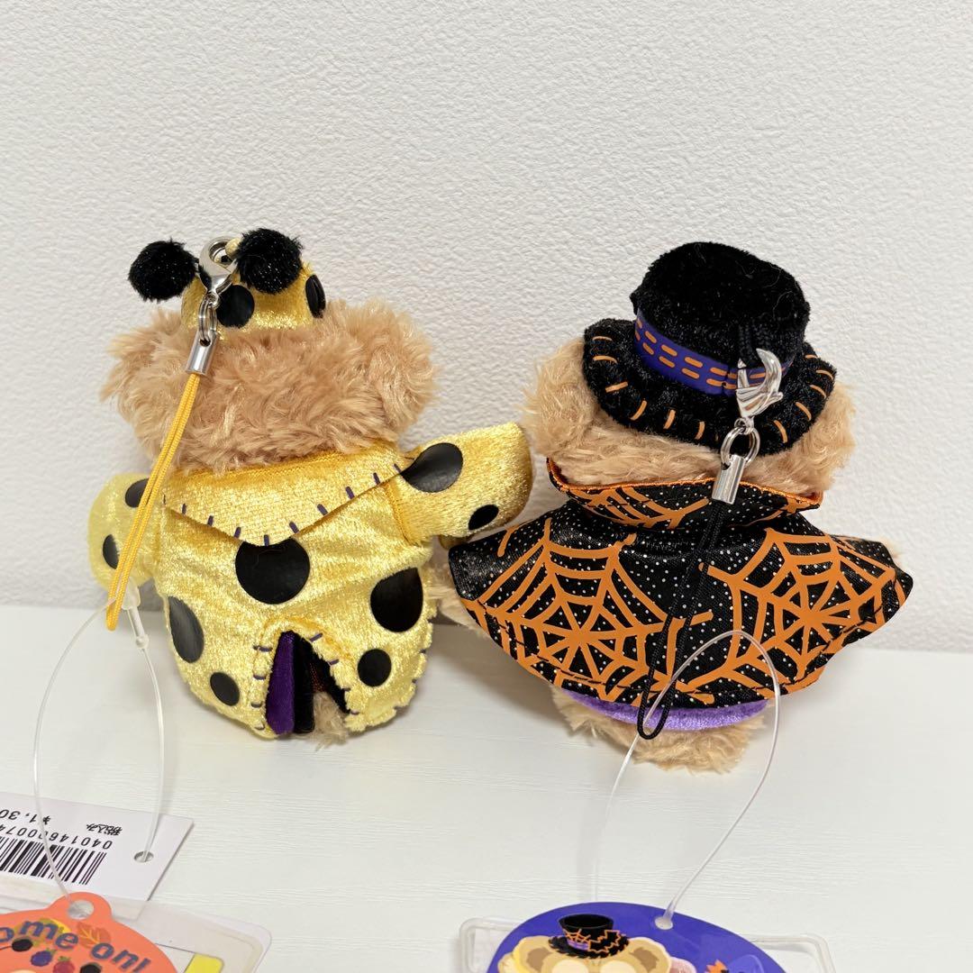 ダッフィー   ハロウィンぬいば　ストラップ 新品 ダッフィー ぬいぐるみストラップ ミイラ男 包帯