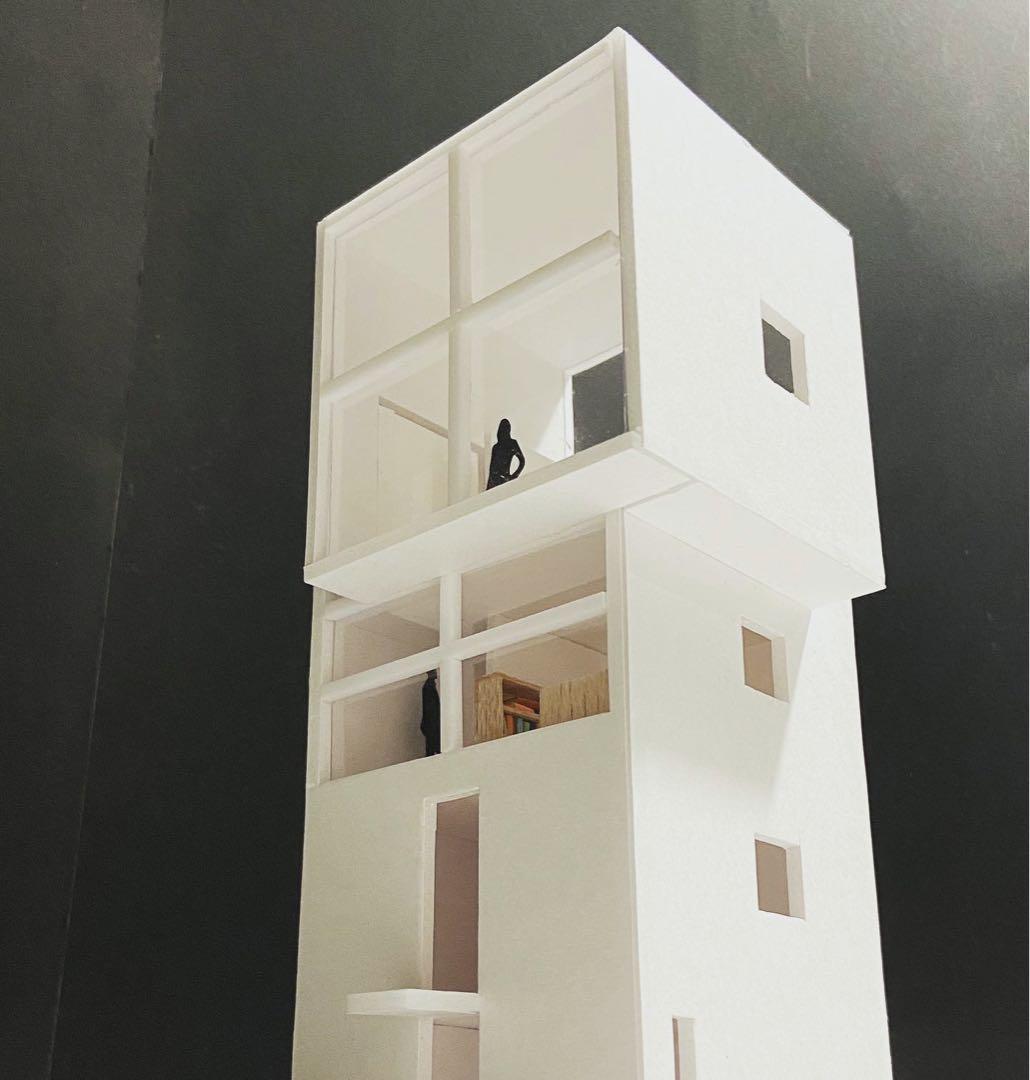 早い者勝ち‼️4mx4m House 1/50(設計:安藤忠雄)作成キット