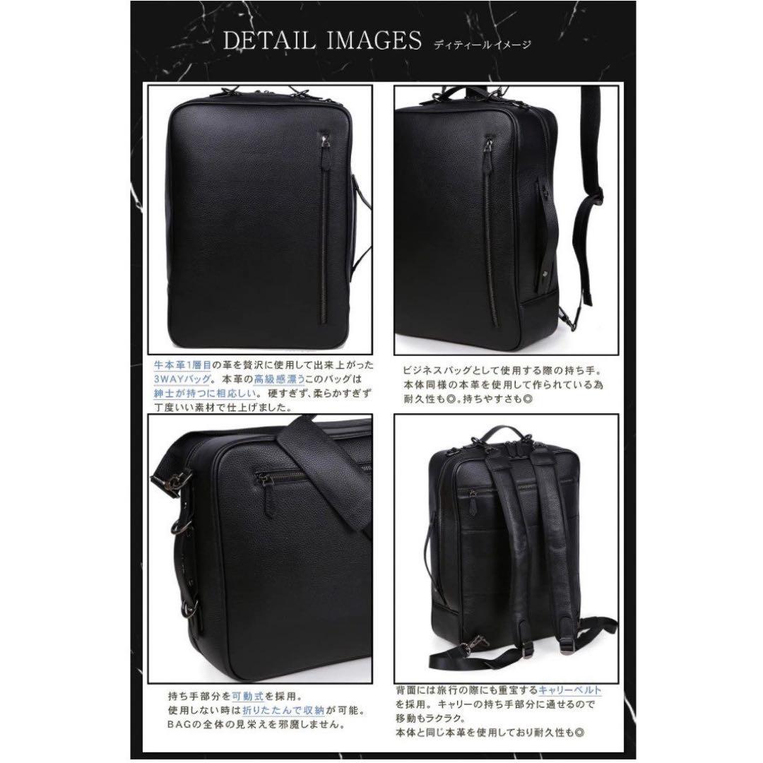 Cheval noir ネイビー ブラウン ビジネスバッグ 大容量✨ Cheval noir ネイビー ブラウン ビジネスバッグ 大容量✨ バッグ
