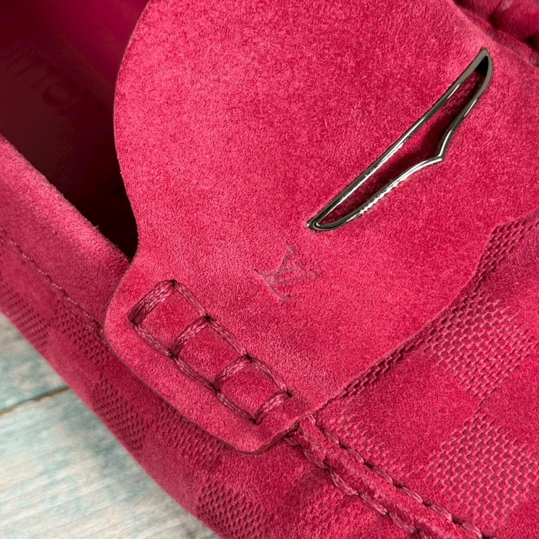 超美品 LOUIS VUITTON ダミエ スエード レザー 10 1/2