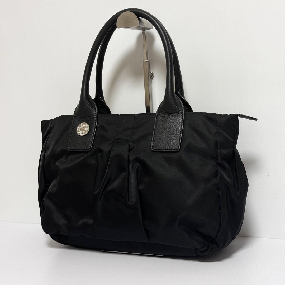 ☆美品☆ハンティングワールド ワンハンドバッグ レザー