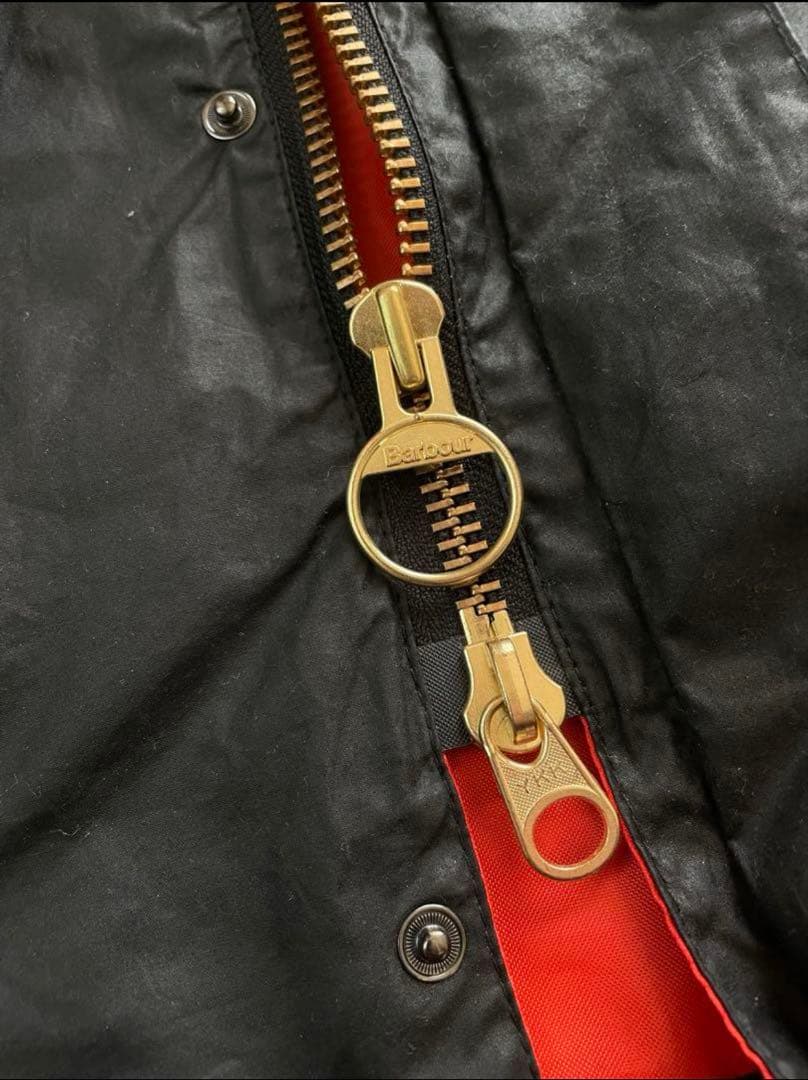 ブラックジャケット コーデュロイ襟L