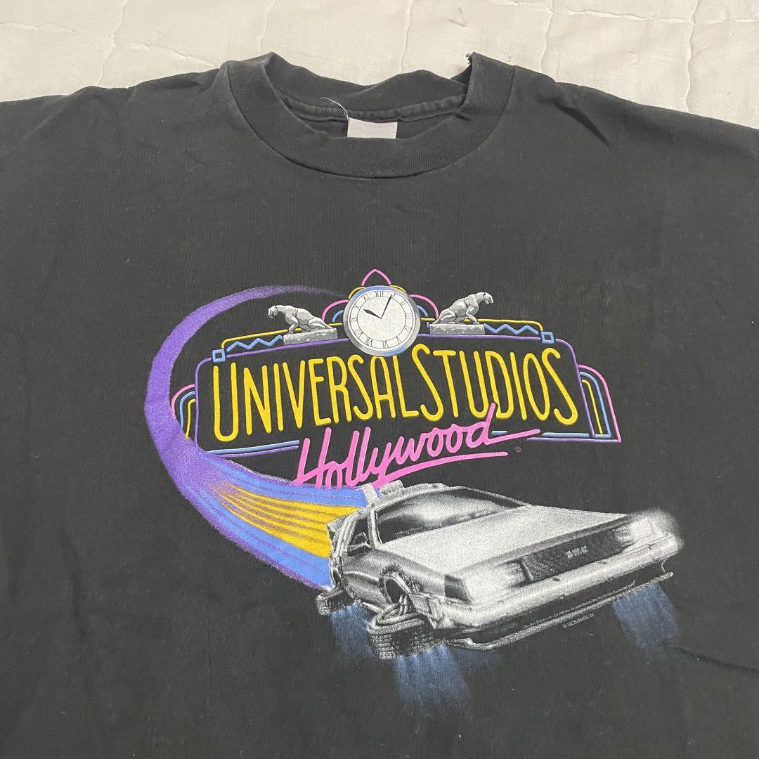 ユニバーサルスタジオハリウッド　Tシャツ　バックトゥーザ　フューチャー