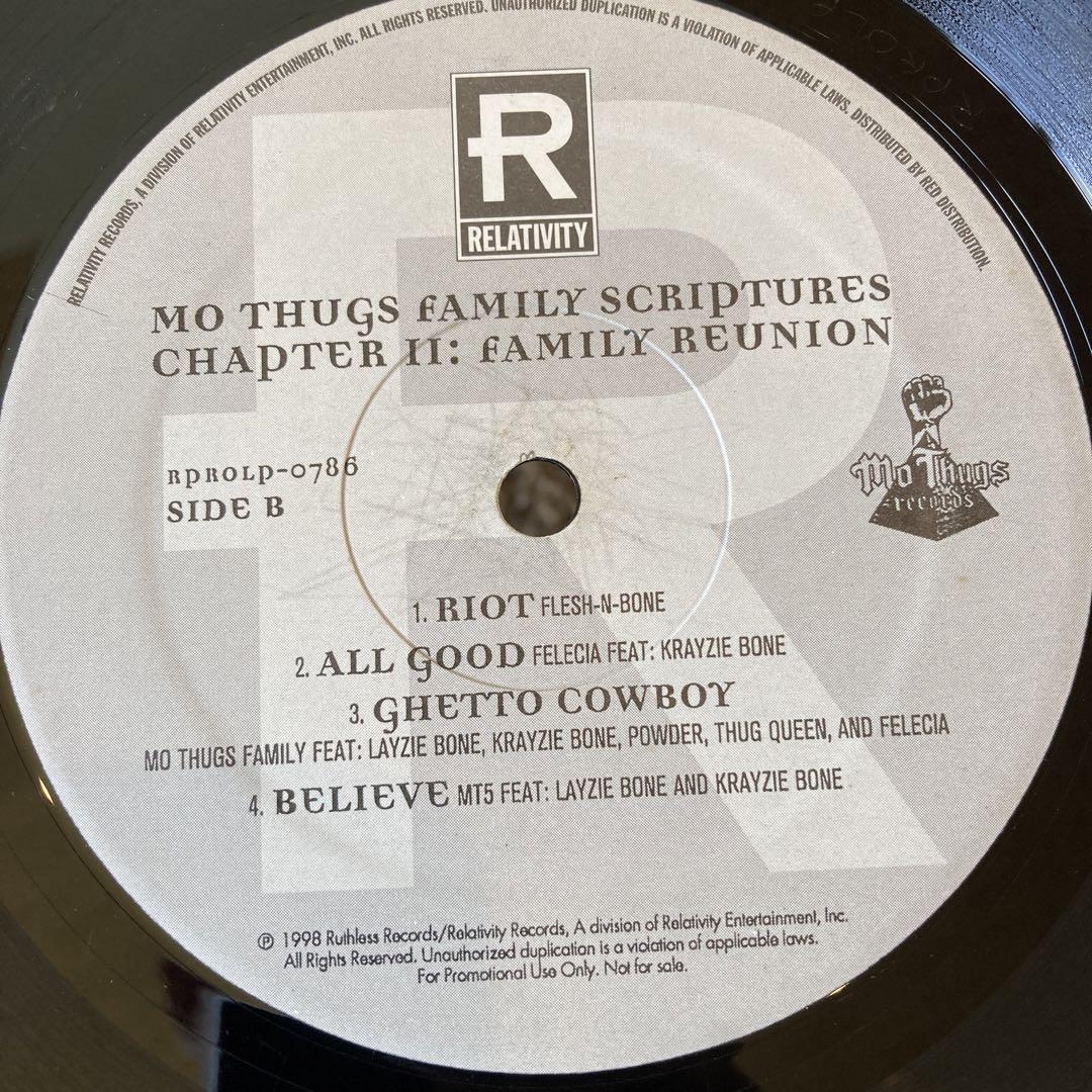 G RAP レコード MO THUGS / FAMILY REUNION