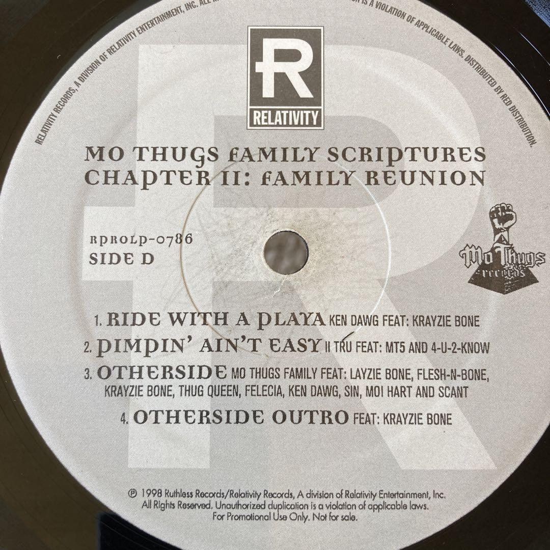G RAP レコード MO THUGS / FAMILY REUNION