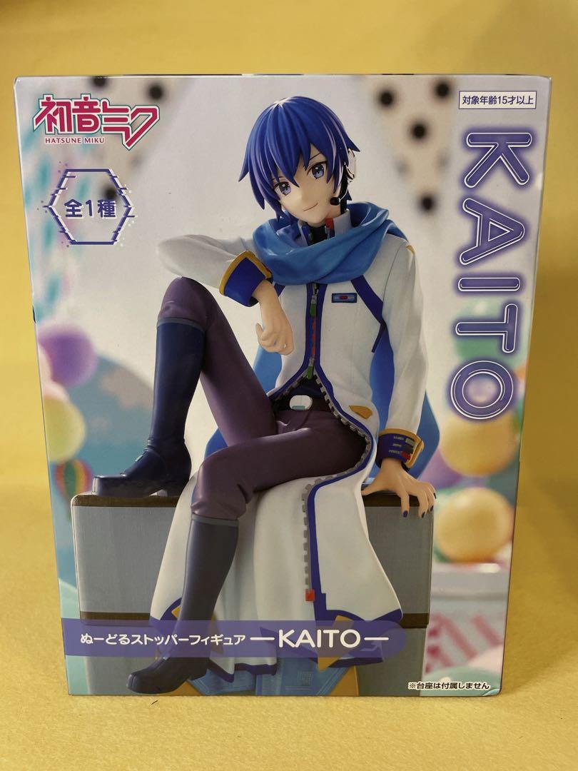 KAITO　ぬーどるストッパー フィギュア　初音ミク　3点セット 初音ミクシリーズ ぬーどるストッパー ルカ MEIKO KAITO 3点
