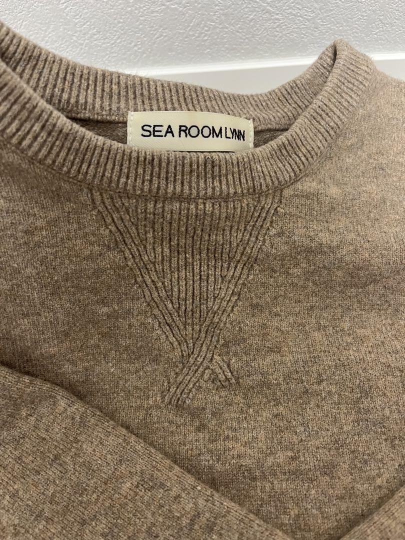完売品】シールームリン sweat likeルーズニットプルオーバー