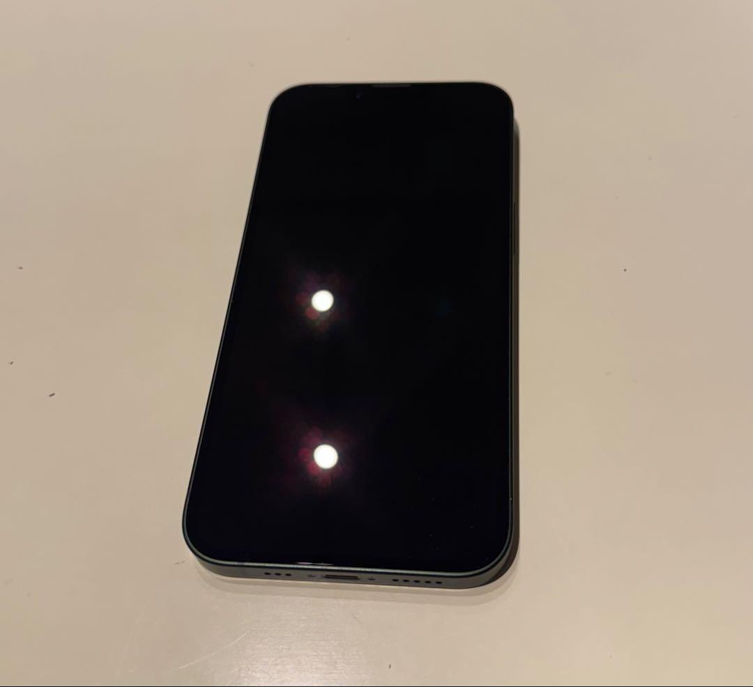 【美品】Apple iPhone 13 グリーン 本体 SIMフリー
