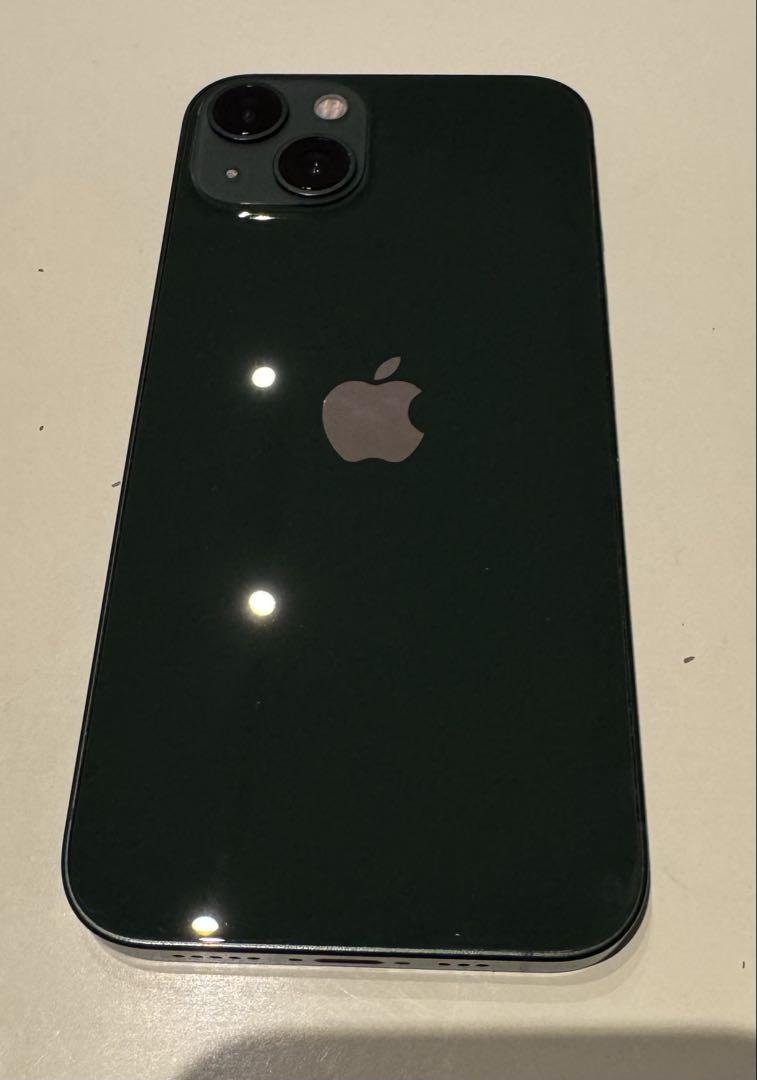【美品】Apple iPhone 13 グリーン 本体 SIMフリー