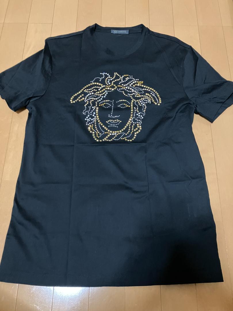 VERSACE Tシャツ2枚セット 黒 S