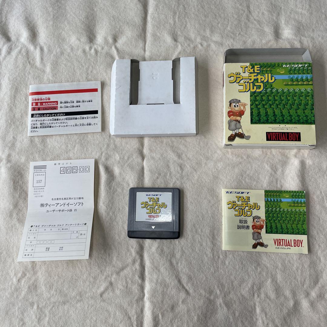 バーチャルボーイ本体　ソフト6本セット