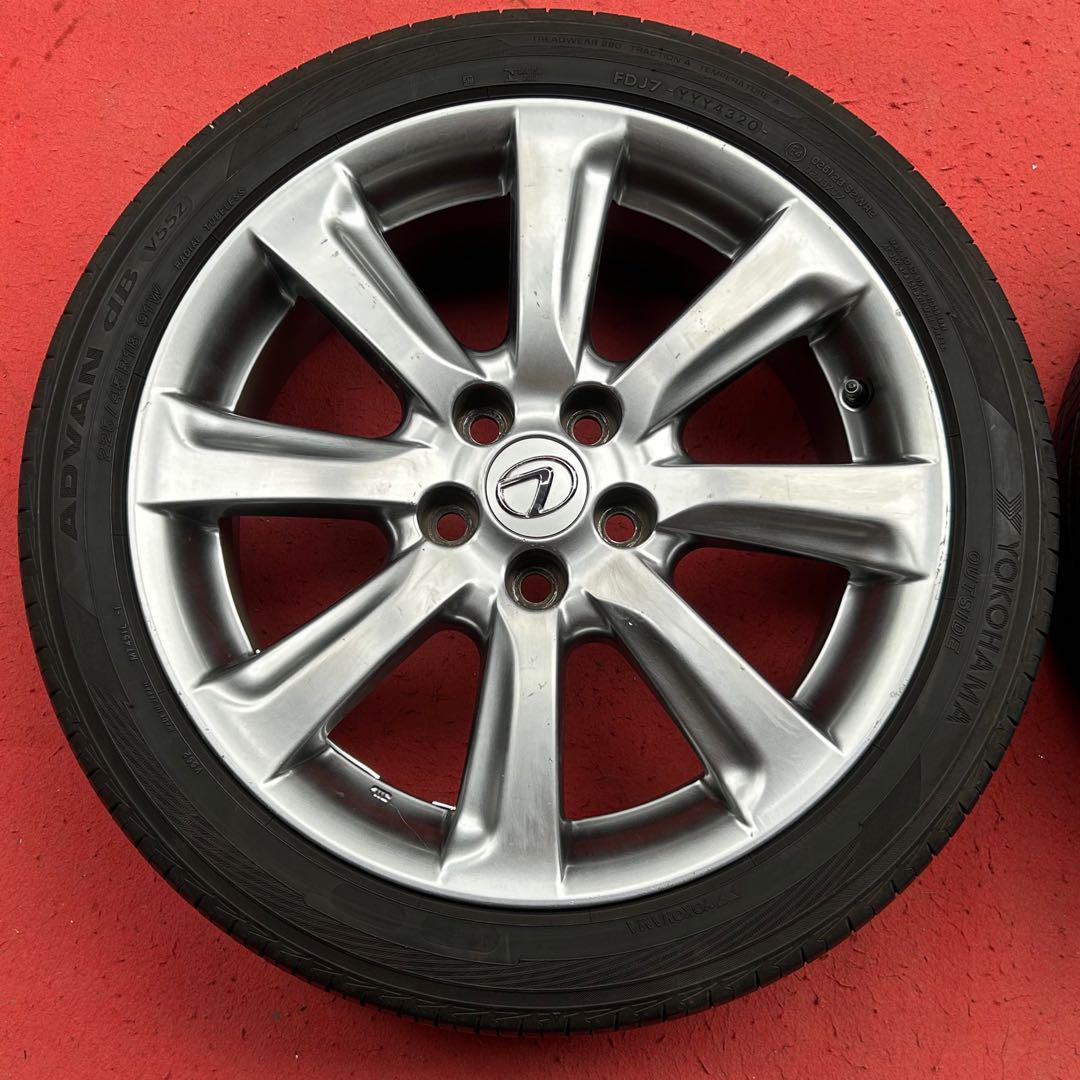 TOYOTA トヨタ クラウン アスリート GRS200系 純正 18インチ