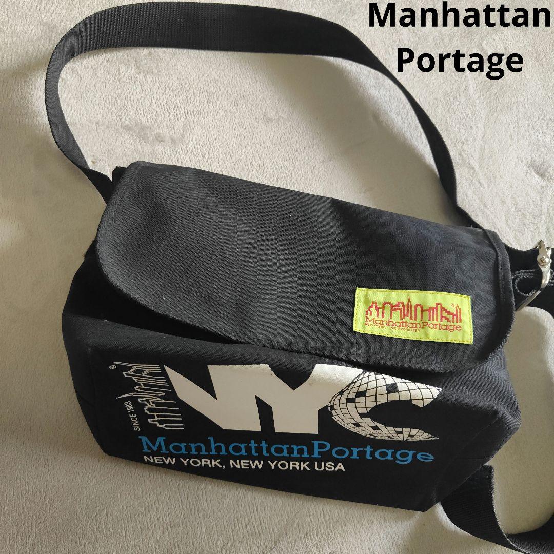 Manhattan Portage メッセンジャー イエロータグ 防水 黒 - メルカリ