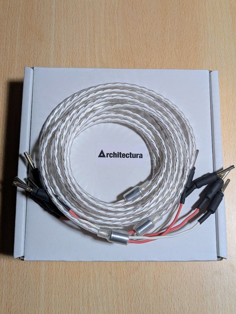 Architectura KEI 2.5m ペア バナナプラグ目立った傷や汚れなし