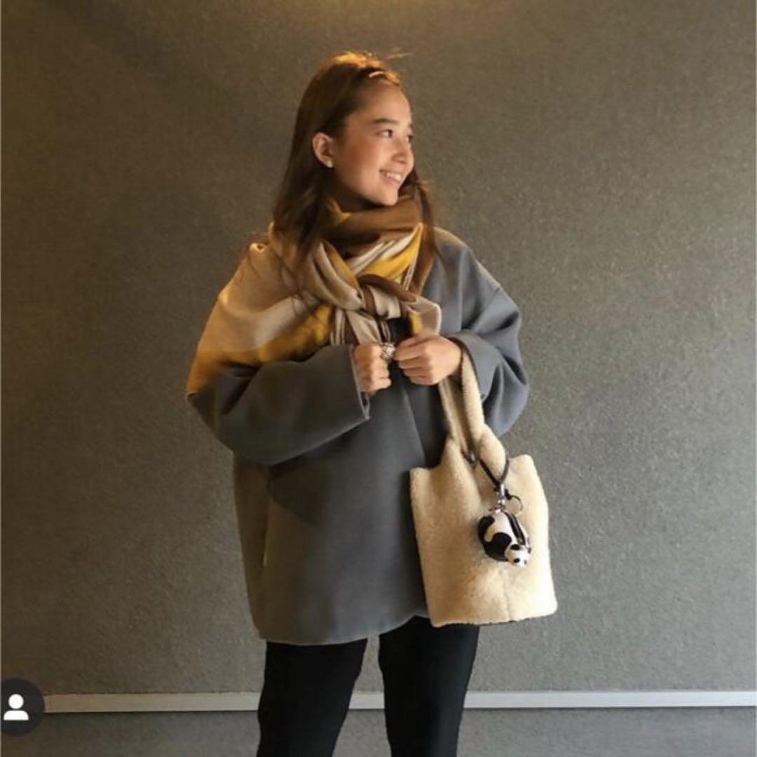 美品 yori ノーカラーウールショートコート - メルカリ 美品 yori ノーカラーウールショートコート - メルカリ