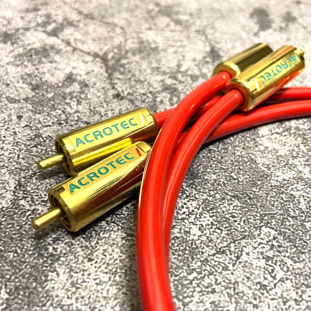 ACROTEC アクロテック6N-A2050 RCAケーブル 1.0Mペア - メルカリ
