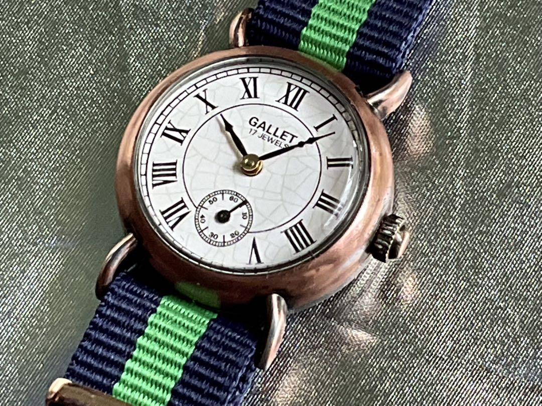 ★幻のSwiss.GALLET★北米向け輸出機★GALLETスモセコ★稼働品❣️