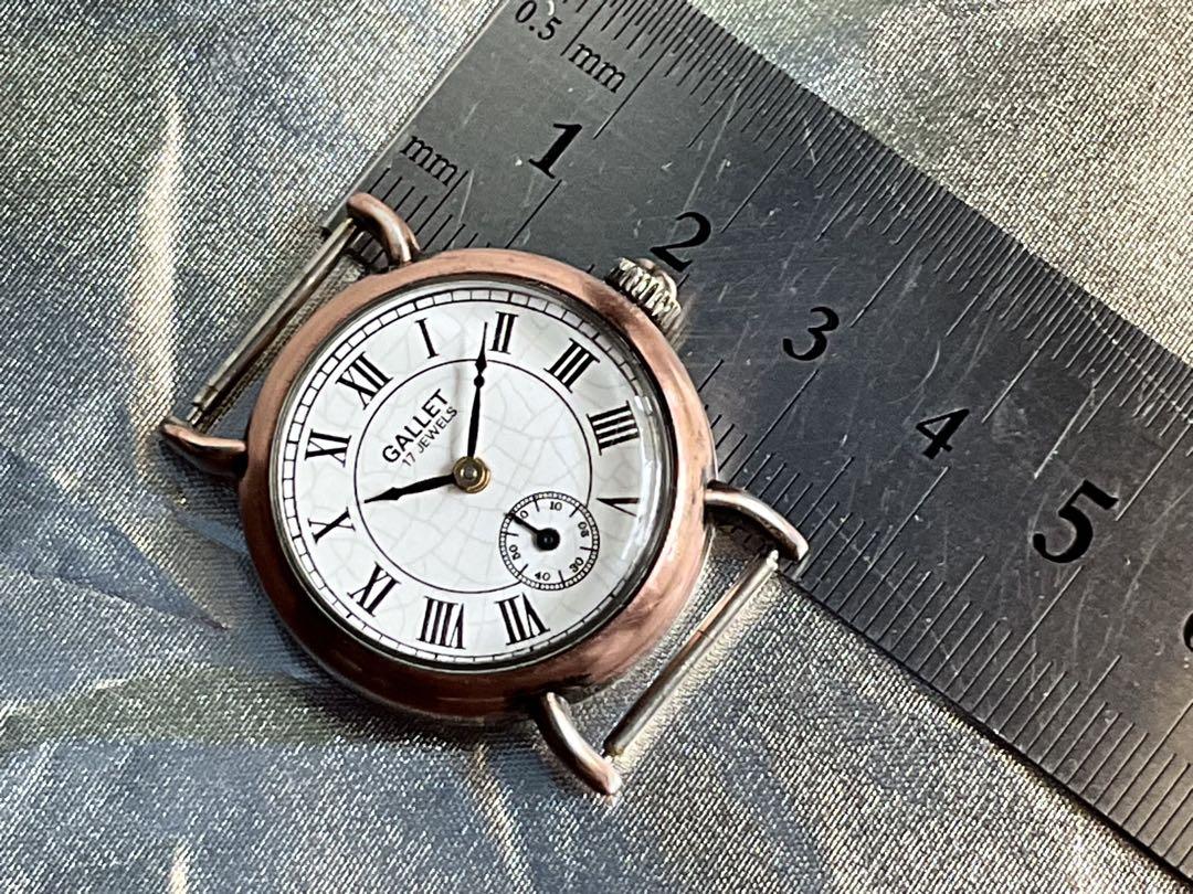 ★幻のSwiss.GALLET★北米向け輸出機★GALLETスモセコ★稼働品❣️